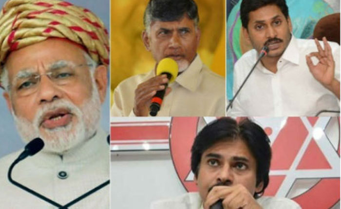 Pawan, CBN, BJP and Jagan Love Stories