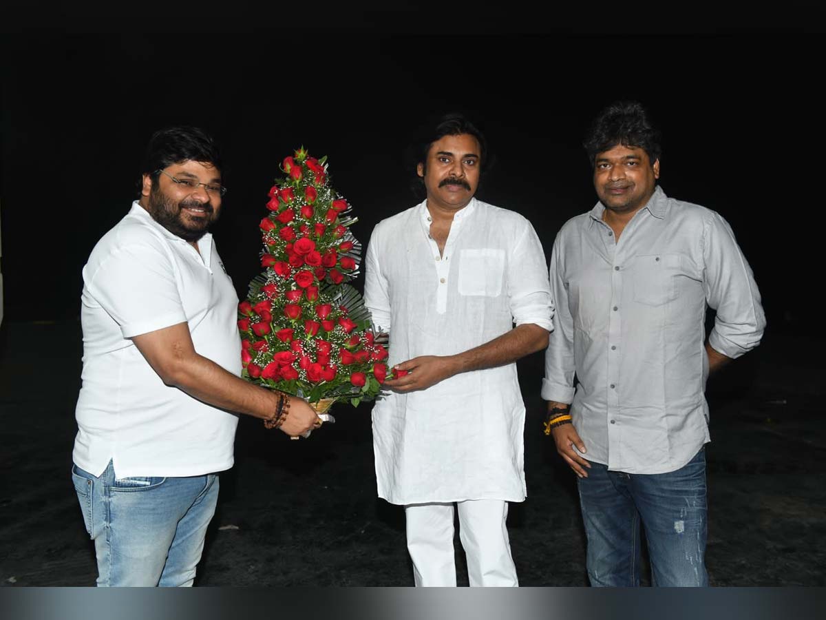Pawan felicitates The Kashmir Files producer