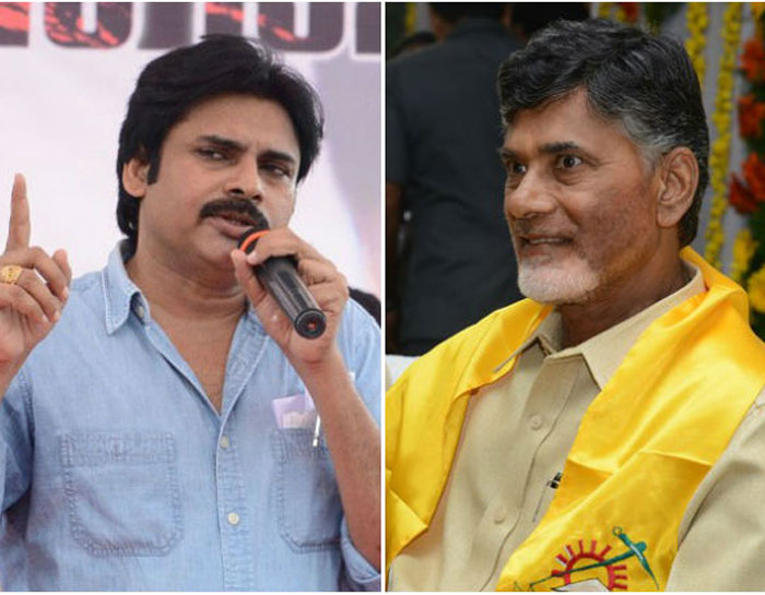 Pawan Kalyan and Chandrababu Naidu