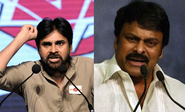 Pawan Kalyan And Chiranjeevi