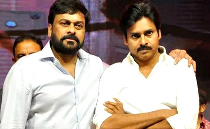 Pawan Kalyan And Chiranjeevi