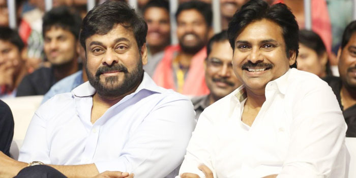 Pawan Kalyan And Chiranjeevi