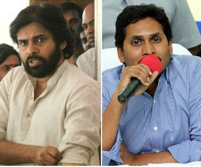 Pawan Kalyan and YS Jagan