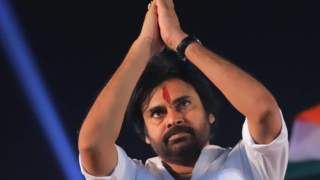 Pawan Kalyan at Janasena Avirbhava Sabha