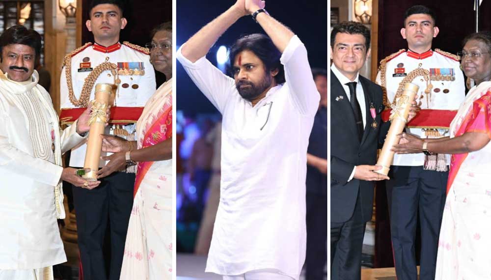 Pawan Kalyan congratulates Padma Bhushan