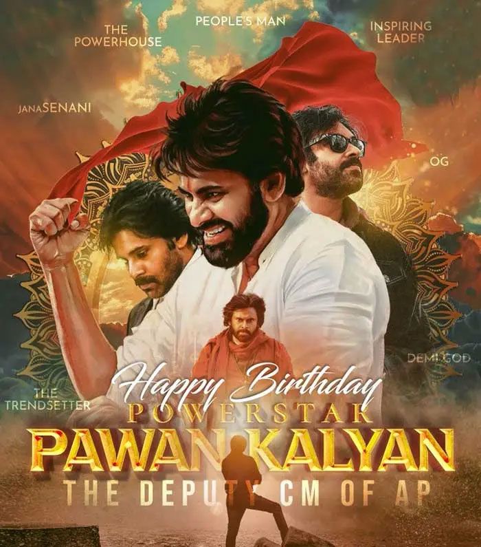 Hbd To Janasenani Pawan Kalyan