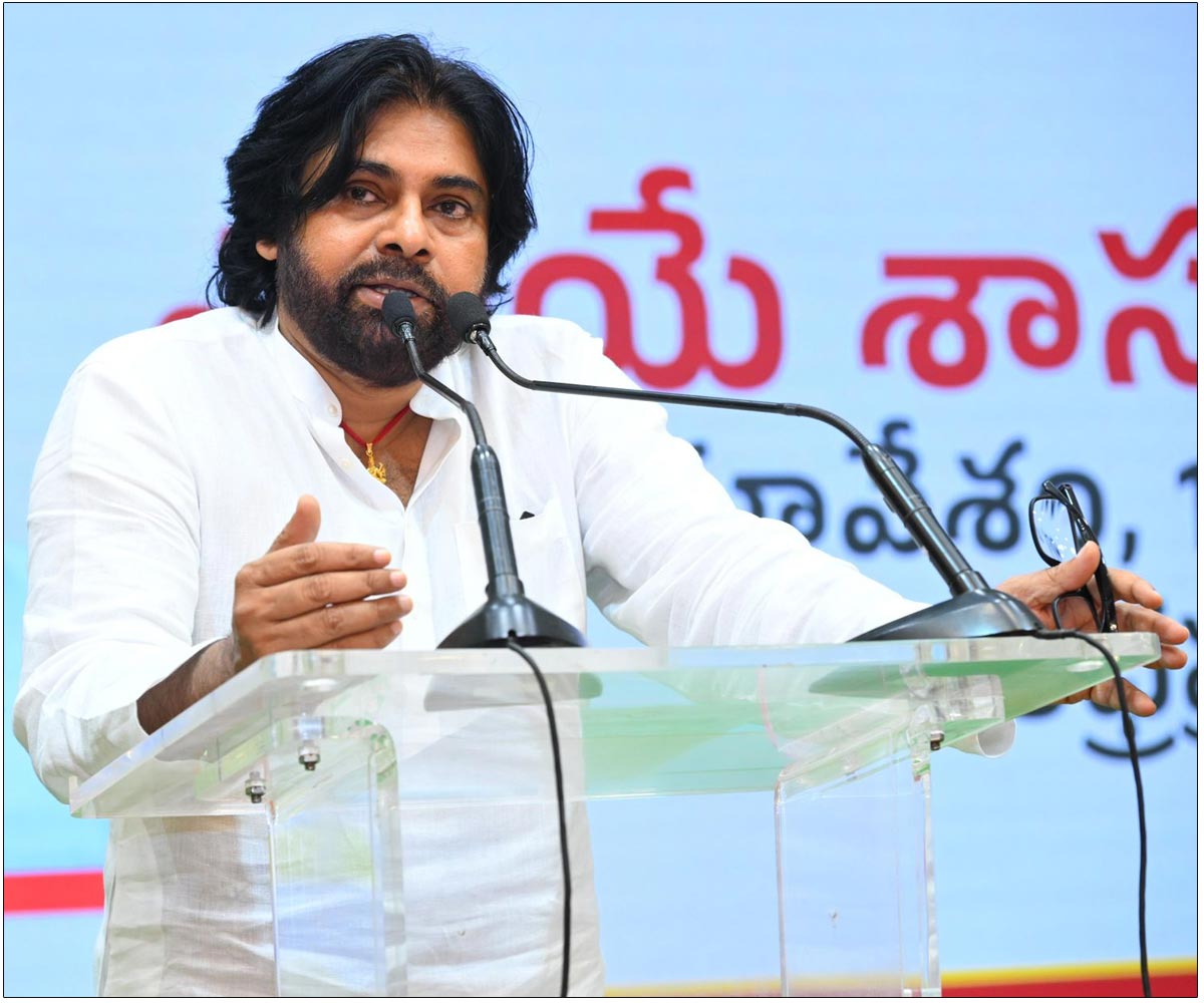 Pawan Kalyan in his new role as the Minister for Infrastructure, Housing, and Urban Development