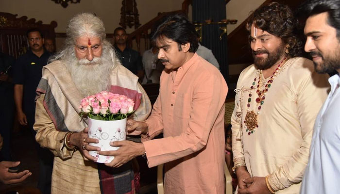 Pawan Kalyan Meets Amitabh