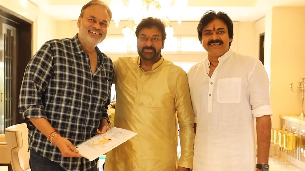 Pawan Kalyan,Naga Babu greet on Chiranjeevi's birthday