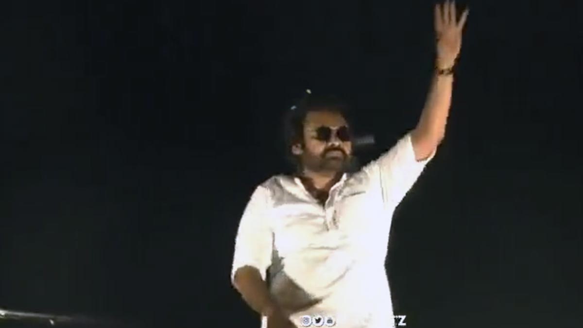 Pawan Kalyan on Varahi