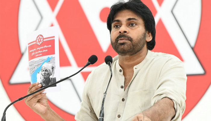 Pawan Kalyan Reads out TDP's Report?