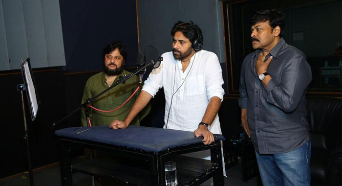 Pawan Kalyan's voice Over for Sye Raa