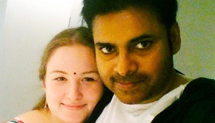 Pawan Kalyan With Third Wife Anna Lezhneva