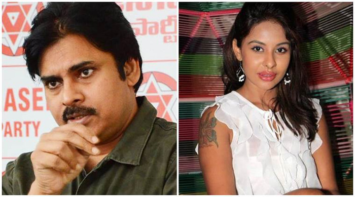 Pawan Klayan with Sri Reddy