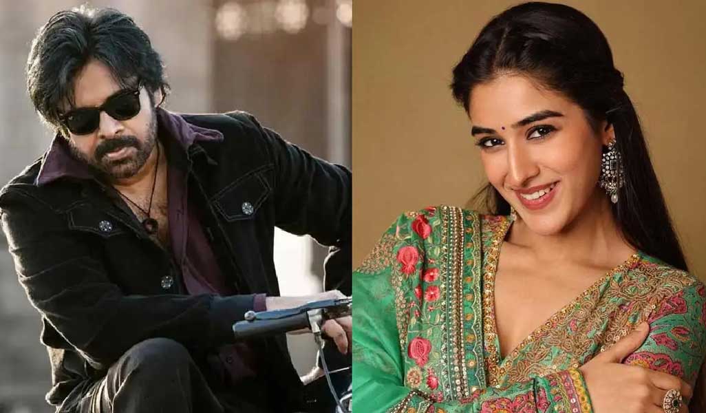 Pawan romancing Sakshi Vaidya in his next