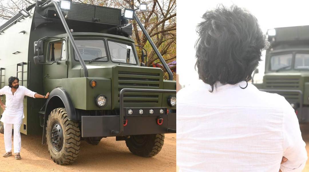 Pawan Kalyan Varahi vehicle gets all clearances | cinejosh.com