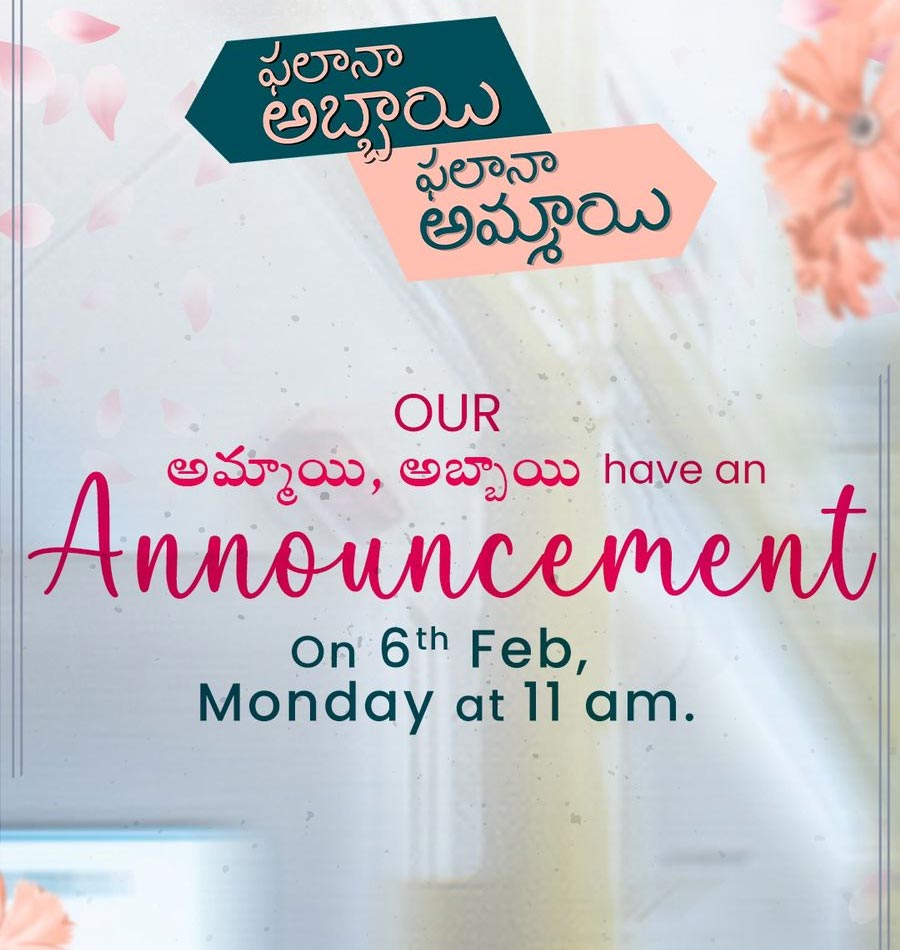 Phalana Abbayi Phalana Ammayi exciting announcement 