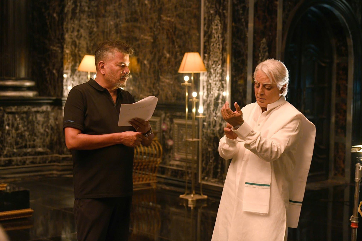 Indian 2: Kamal Haasan follows director Shankar | cinejosh.com