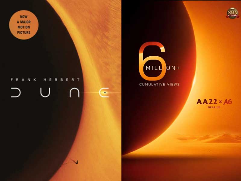 Plagiarism hits Allu Arjun - Atlee Poster