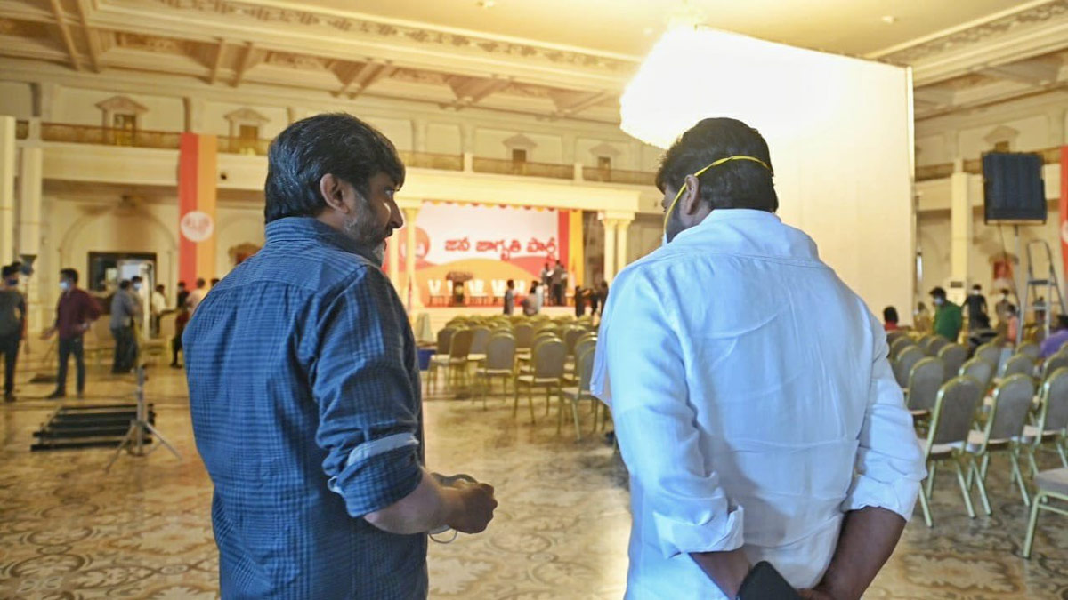 Political party of Chiranjeevi in Godfather generates interest