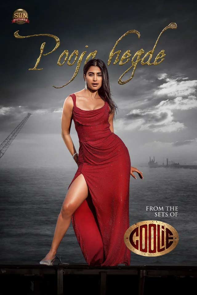 Pooja Hegde Glamorous Addition to Coolie