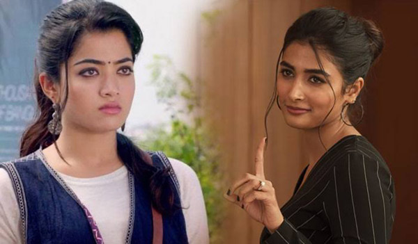Pooja Hegde Rashmika Mandanna