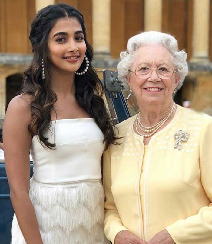 Pooja Hegde meets British Queen