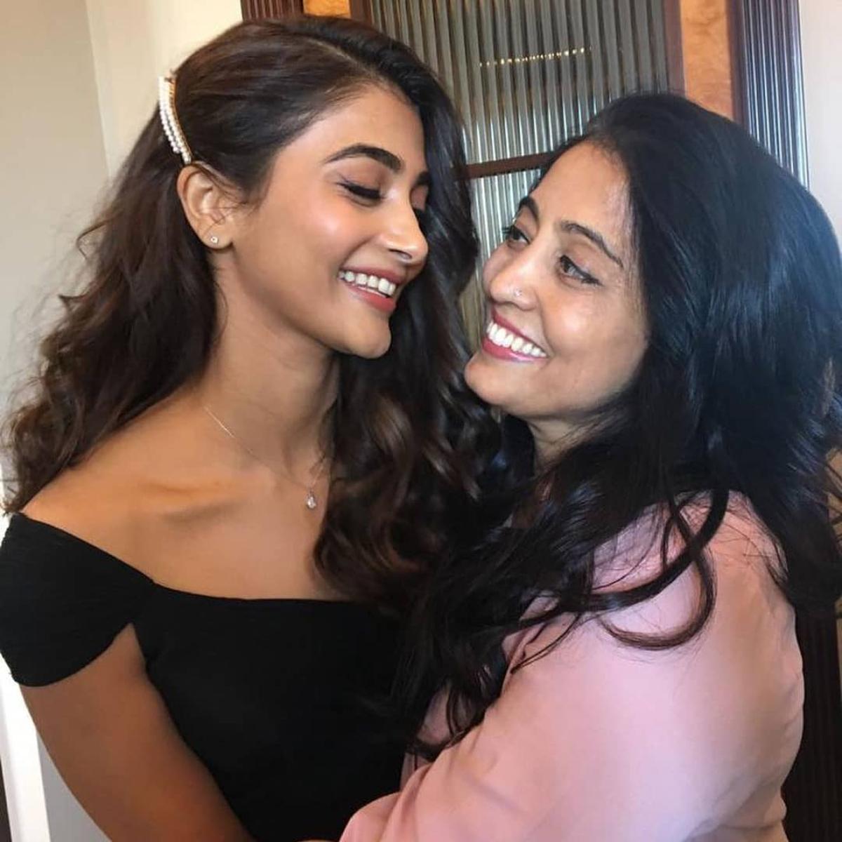 Pooja With Mother