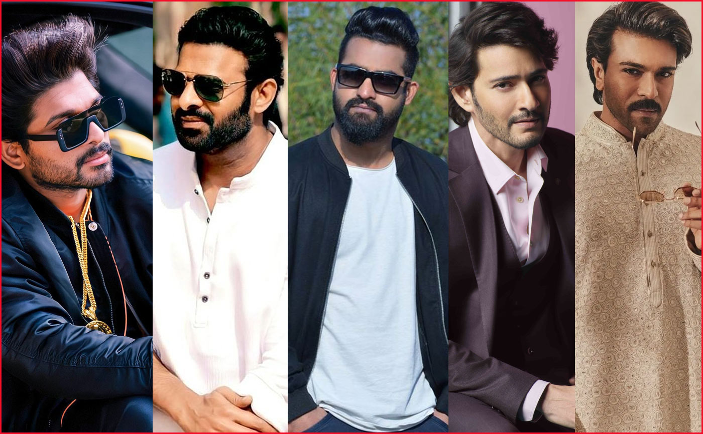 Prabhas, Allu Arjun, Mahesh Babu, Ram Charan, Jr NTR