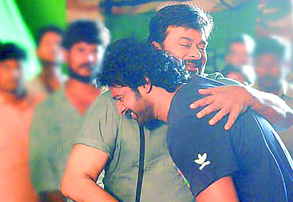 Prabhas and Chiranjeevi