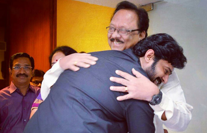 Prabhas and Krishnam Raju