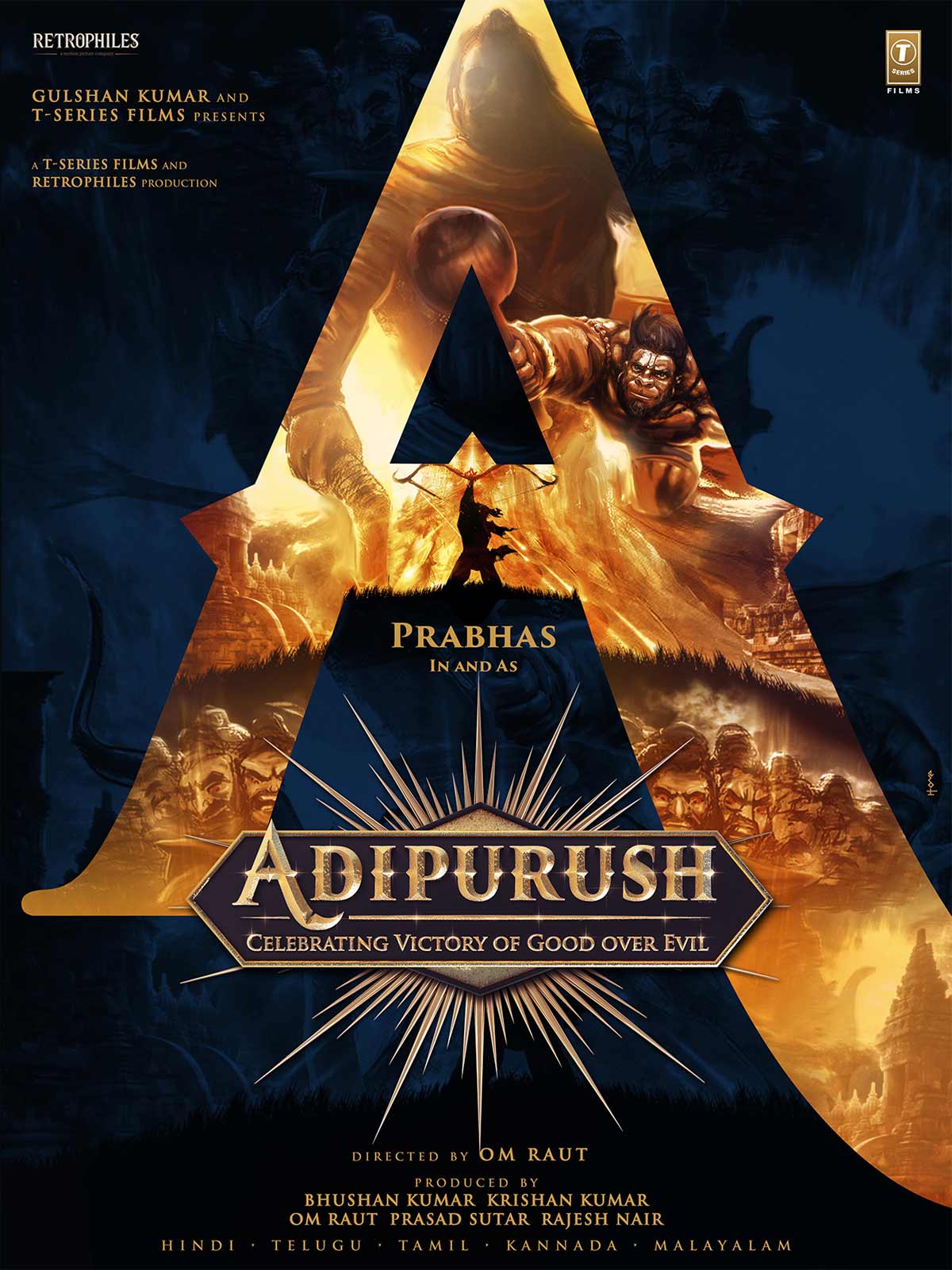 Prabhas As Lord Rama In Adipurush