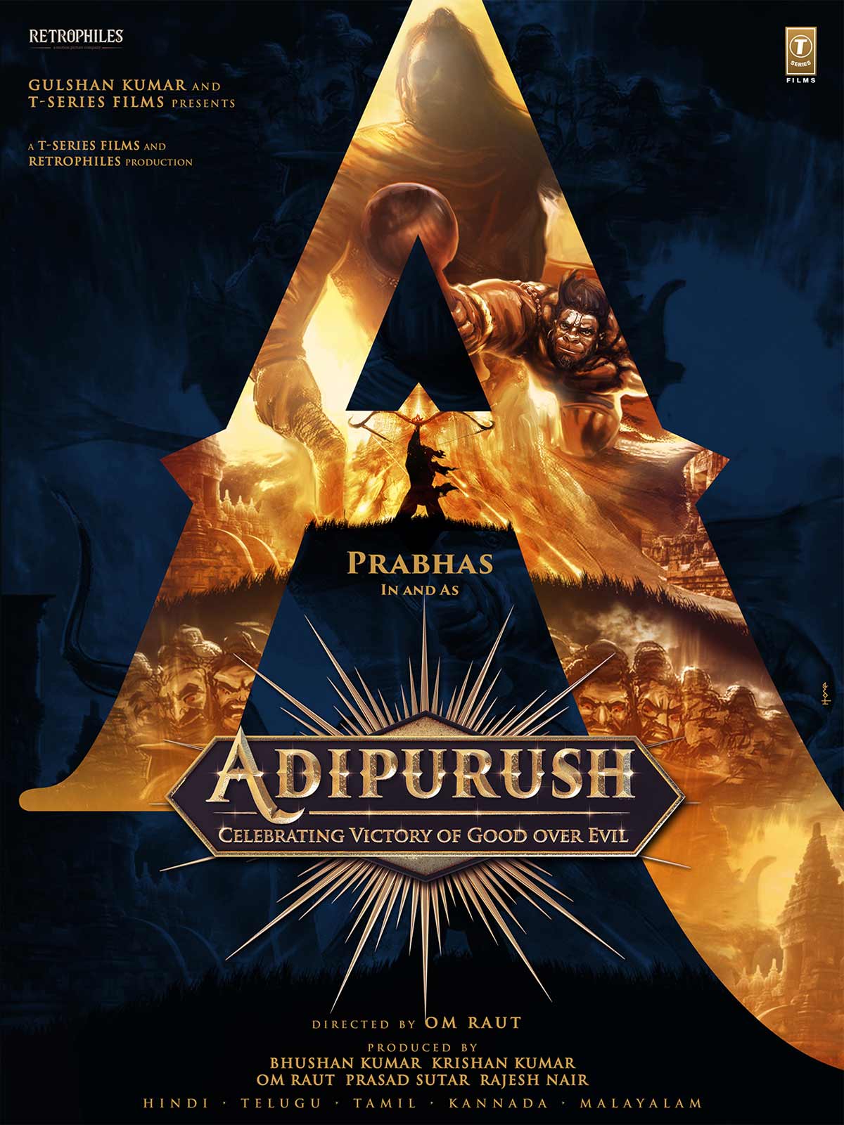 Prabhas As Lord Rama In Adipurush