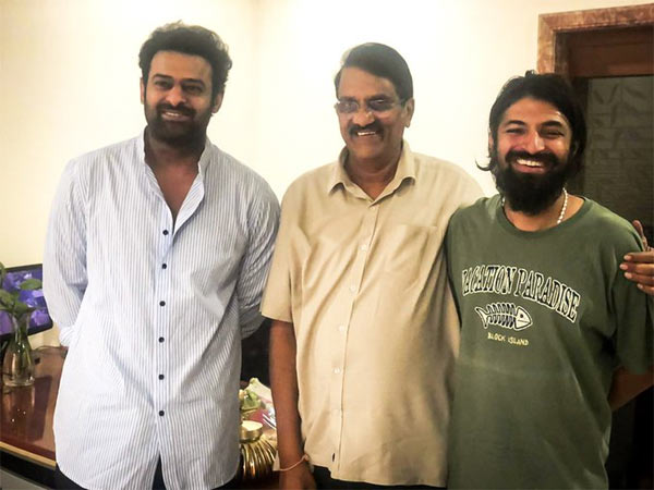 Prabhas, Nag Ashwin And Ashwini Dutt Together