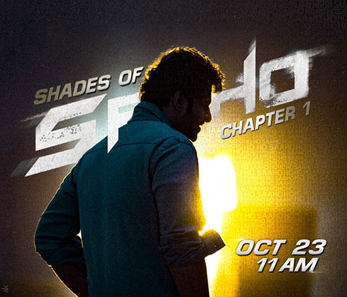 Prabhas New Shade in Saaho Today