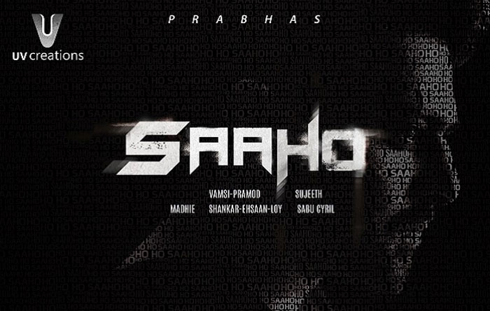 saaho prabhas poster