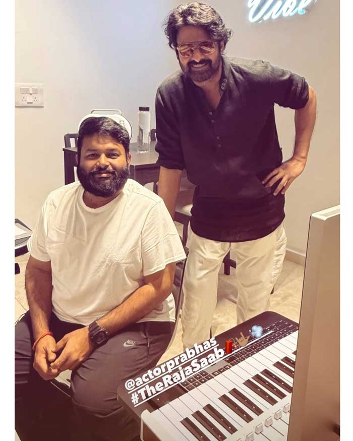 Prabhas surprises Thaman