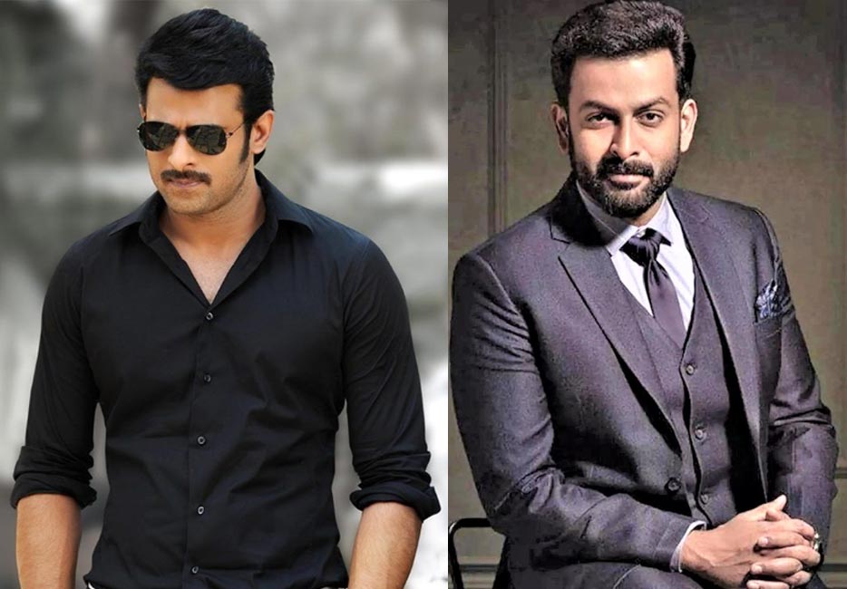 Prabhas will be starring in the direction of Prithviraj Sukumaran