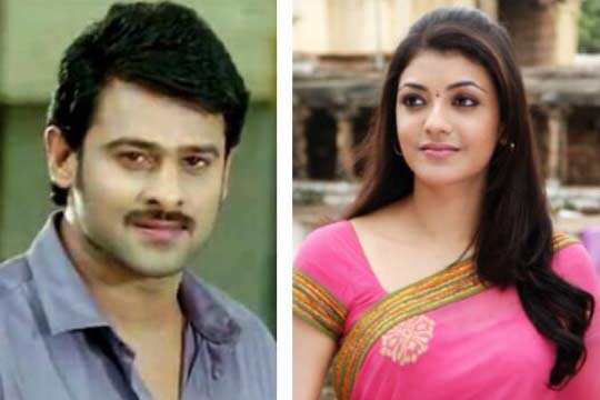 Prabhas with Kajal