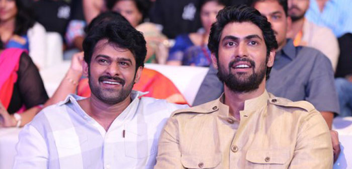 Prabhas with Rana