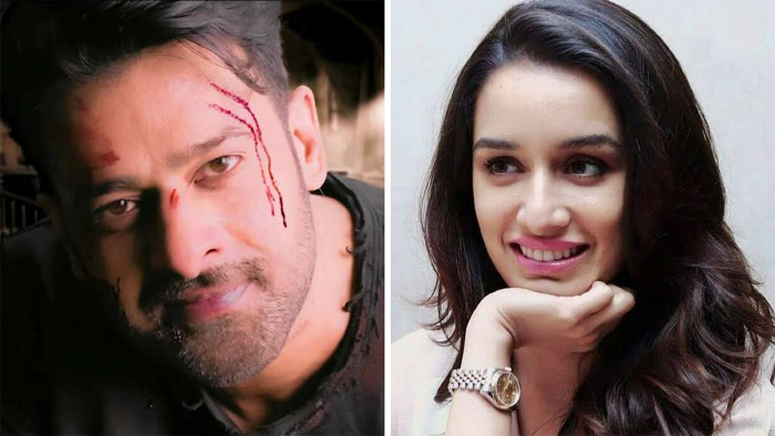 Prabhas with Shraddha Kapoor