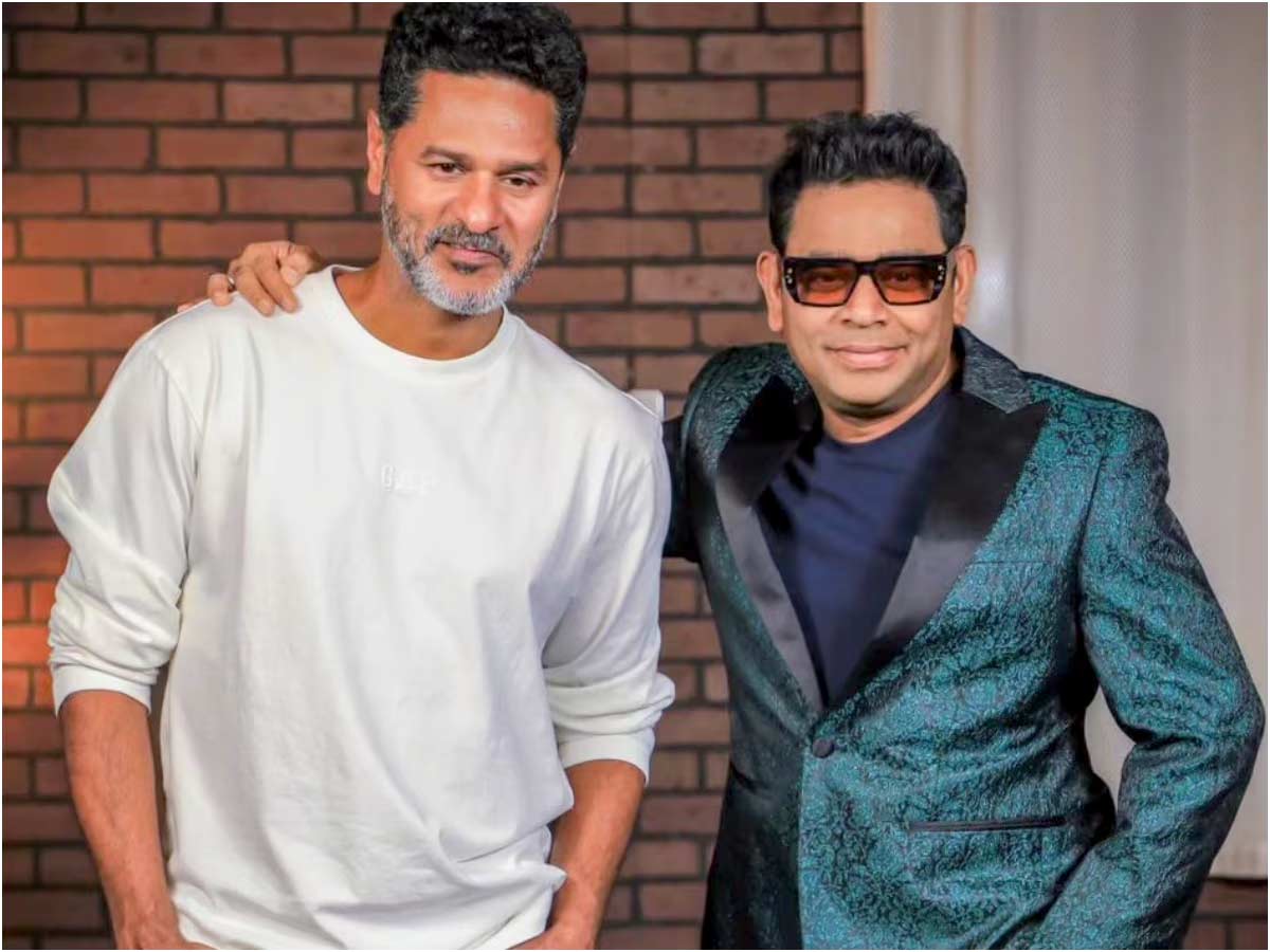 Prabhu Deva, AR Rahman