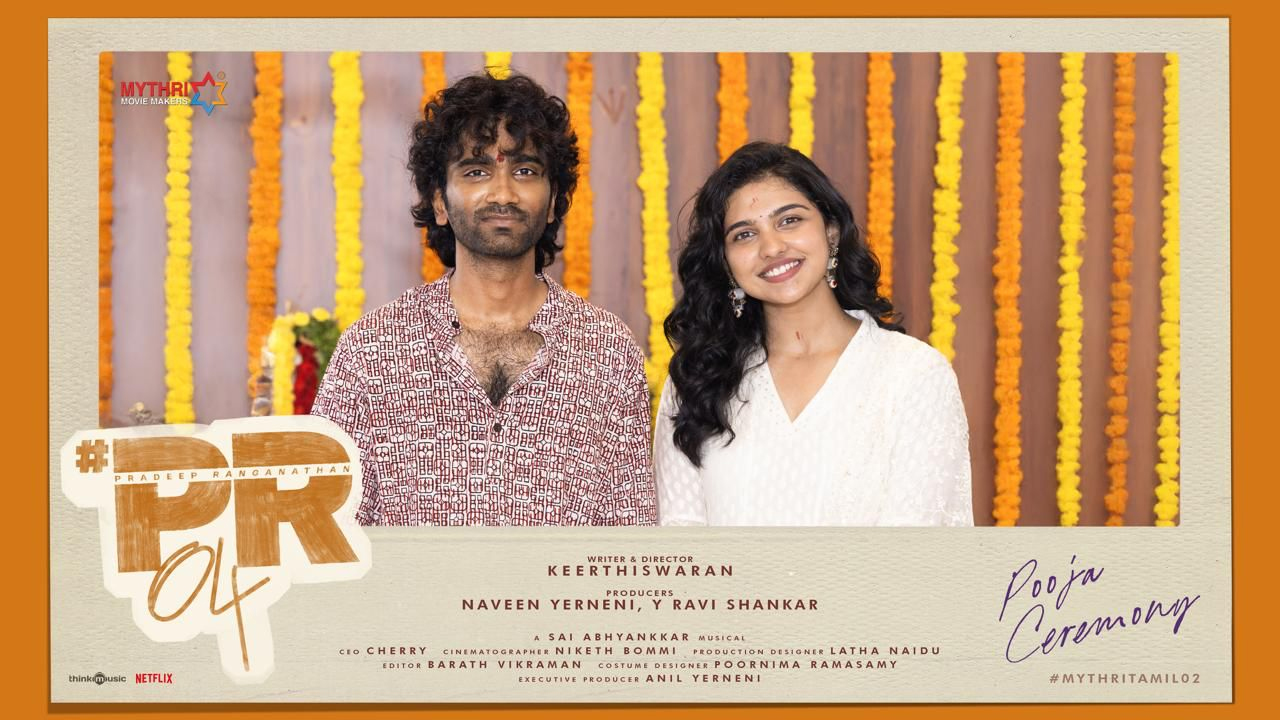 Pradeep Ranganathan-Mythri project launched