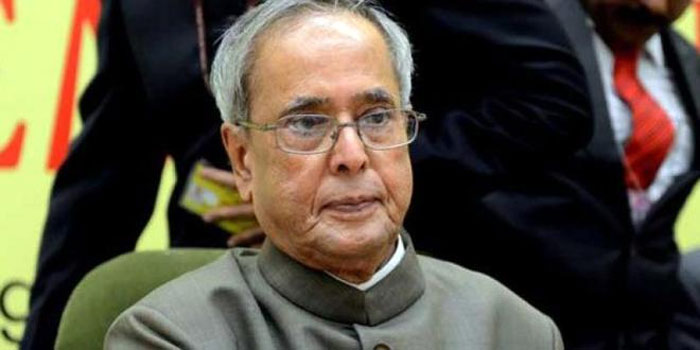 President of India Pranab Mukherjee