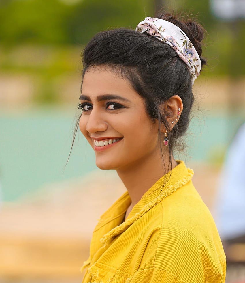 Priya Prakash Varrier sliding down