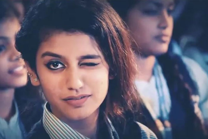 Priya Prakash Varrier with Akhil