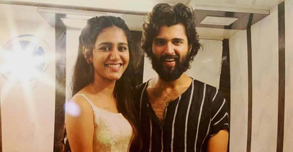 Priya Varrier floored by Vijay Devarakonda