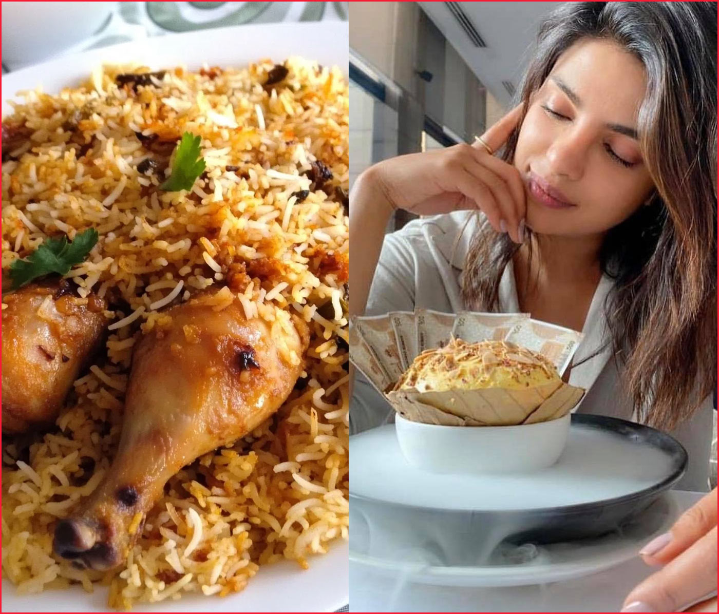 Priyanka Validates Hyderabadi Biryani As The Best