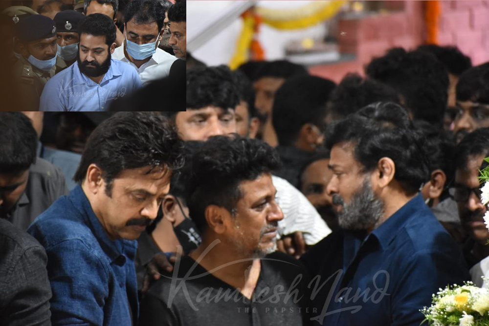 Puneeth's death  leaves Chiranjeevi, Balakrishna, NTR in tears 