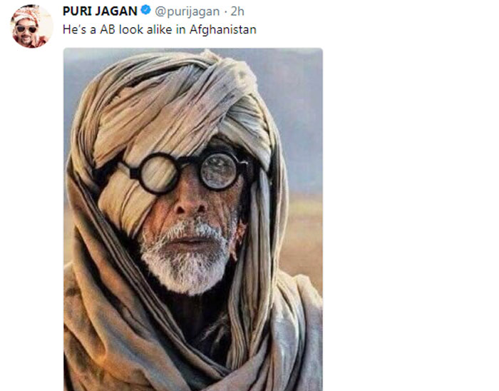 Puri Jagan Tweet About Amitabh Bachchan